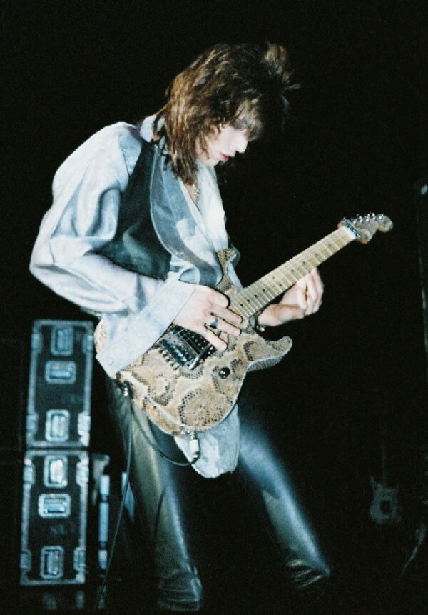 DeMartini in London, 1986