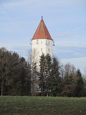 Wasserturm Buchdorf, December 2019.jpg