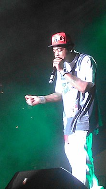 Webbie ao vivo em Macon, Geórgia, 2014