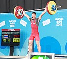 Deutsch: Gewichtheben bei den Olympischen Jugendspielen 2018; Tag 1, 7. Oktober 2018; Jungen 56 kg English: Weightlifting at the 2018 Summer Youth Olympics at 7 October 2018 – Boys' 56 kg