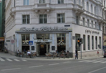 So kommt man zu Cafe Ritter mit den Öffentlichen - Mehr zum Ort Hier