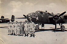 American bomber planes on a Basilan landing field World War 2 liberation landing field.jpg