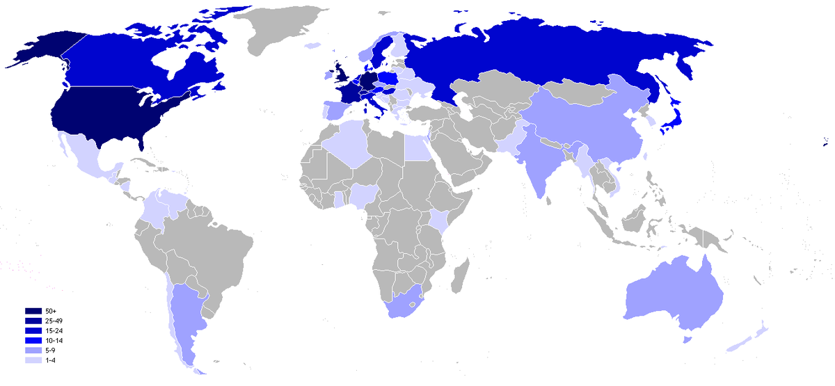 Worldmap Nobel laureates by country.png