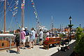 Yarmouth Quay, Yarmouth, Isle of Wight, during the Old Gaffers Festival 2012.