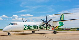 Dash 8-400 de Zambia Airways