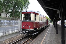 Triebwagen der Zittauer Schmalspurbahn