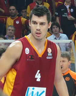 Zoran Erceg Serbian basketball player