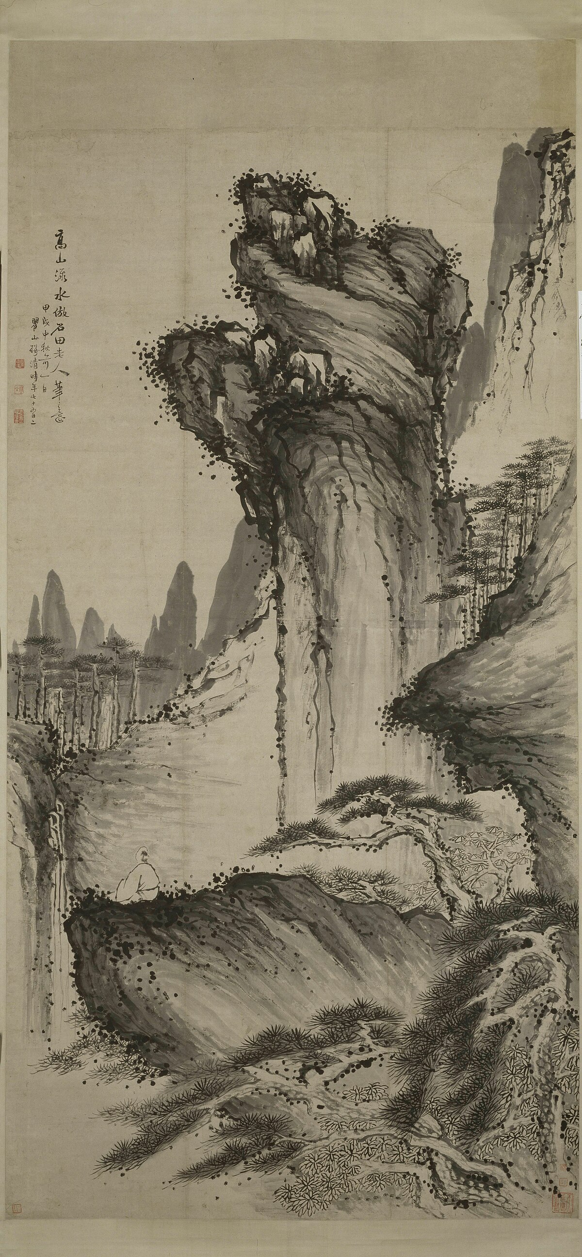 File:梅清高山流水图轴.jpg - Wikimedia Commons