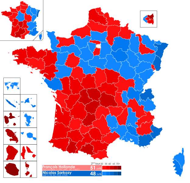 File:Élection présidentielle française de 2012 T2 carte départements & régions.svg