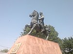 Statue équestre d'Andranik Ozanian, Gyumri