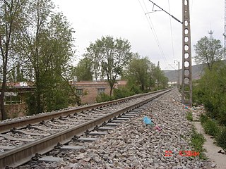 <span class="mw-page-title-main">Baoji–Zhongwei railway</span> Railway line in China