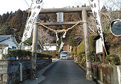 南洲神社の鳥居