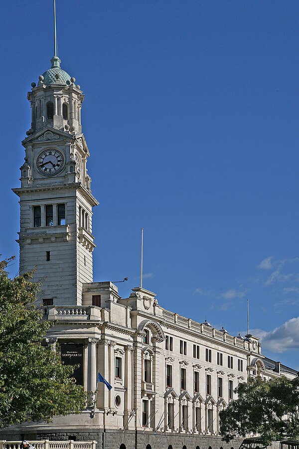 Image: 00 0399 Auckland City Hall, New Zealand