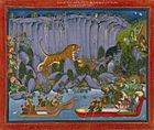 16 Kota Ram Singh II Tiger Hunting. Kotah, c 1830-1840, Cleveland MOA.jpg