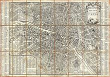 1780 (Esnauts & Rapilly, Nouveau plan routier de la ville et faubourg de Paris)