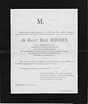 18390210 19140715 ROOSES Max doodsbrief