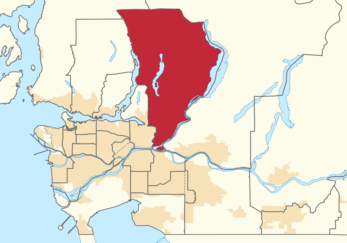 Map of Port Coquitlam  Port Coquitlam's F-Words: Flu, Fire, Flood and  Financial Fears