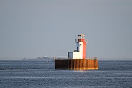 Bunker Island Lighthouse, Nova Scotia Canada – north view