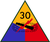 30th US Armored Division SSI.png