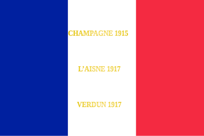 33 ° reggimento di fanteria coloniale - Drapeau.svg