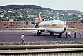 A Boeing 727 of the Hapag-Lloyd Flug at the airport in Funchal-Madeira - 1978.jpg