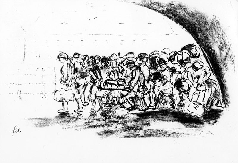 File:A Transport Arrives in the Terezin (Theresienstadt) ghetto.jpg