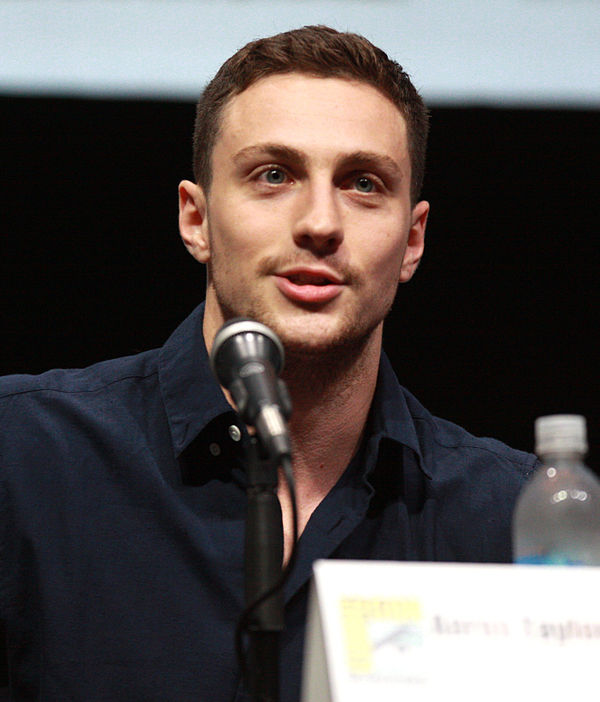 Taylor-Johnson at the 2013 San Diego Comic-Con