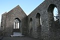 Aghaboe, this partially restored ruin was built in 1382