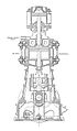 Air compressor, vertical, section (Rankin Kennedy, Modern Engines, Vol VI).jpg
