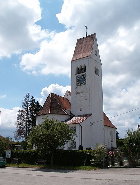 Aitrang Huttenwang Kirche v NO