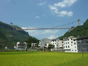 Aizhai-Brücke 矮寨大桥