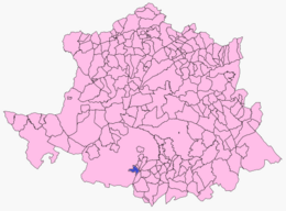 Aldea del Cano - Carte