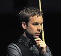 Deutsch: Bild aufgenommen in Berlin während des German Masters im Snooker 2013. Ali Carter. English: Picture taken in Berlin during the Snooker German Masters in 2013. Ali Carter.