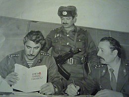 Alif Hajiyev au cours du Haut-Karabakh War.jpg