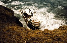 All American in 1996. All American ship wreck St George Island 1996.jpg