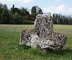 Deutsch: Sühnekreuz, Annakapelle Altshausen, Landkreis Ravensburg, Baden-Württemberg, Deutschland English: Penitence cross, chapel Annakapelle Altshausen, district Ravensburg, Baden-Württemberg, Germany