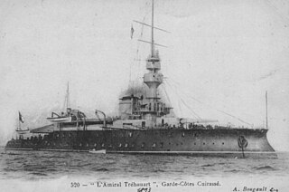 French ironclad <i>Amiral Tréhouart</i>