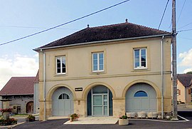 The town hall in Anchenoncourt-et-Chazel