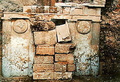 Ancient Macedonian grave in Eordaia