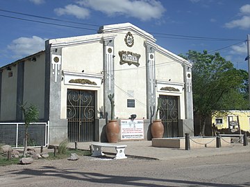 Le vieux matadero municipal de Suncho Corral.