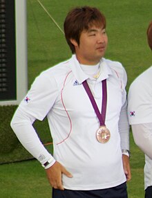 Archery at the 2012 Summer Olympics – Men's Team – Im Dong-Hyun.jpg