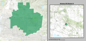 Arizona AQSh Kongressining 6-okrugi (2013 yildan beri) .tif