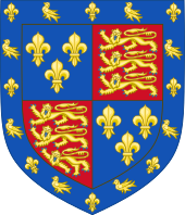 Coat of arms of Edmund Tudor, first Earl of Richmond Arms of Edmund Tudor, Earl of Richmond.svg