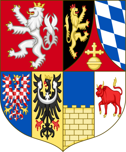 File:Arms of Frederick V of the Palatinate as King of Bohemia.svg