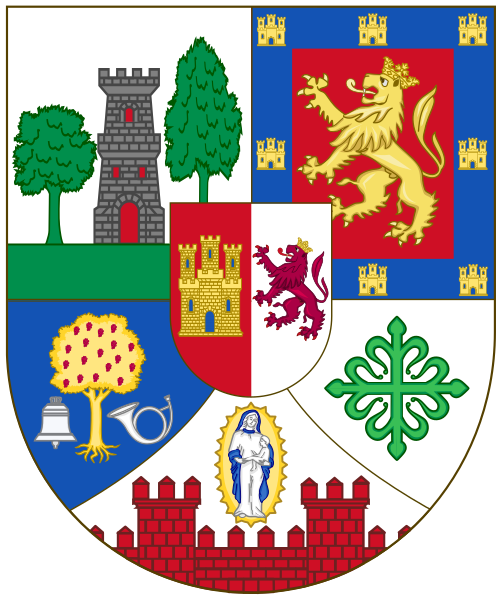 File:Arms of the Province of Cáceres.svg