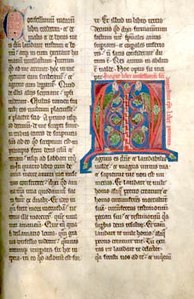 Augustinuksen Tunnustusten keskiaikainen käsikirjoitus.