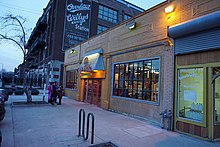 The original Avalon International Breads location at 422 W. Willis in January 2015 Avalon International Breads January 2015 2.jpg