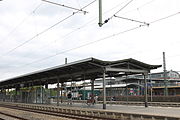 Bahnhof: Bahnsteigdach Gleis 6/7