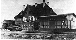 Calvörde railway station 1908–1966