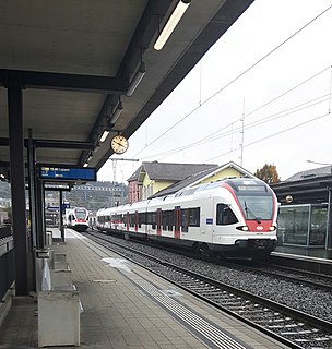 <span class="mw-page-title-main">Emmenbrücke railway station</span> Swiss railway station